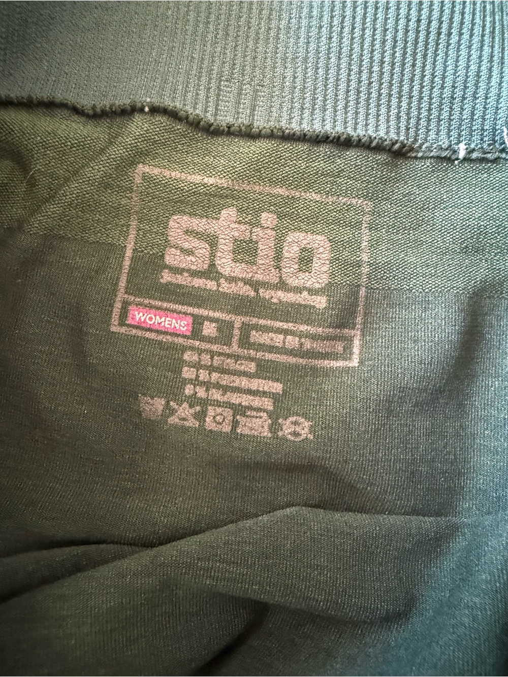 Stio Green High-Rise Seamless Performance Leggings Medium - Picture 8 of 12